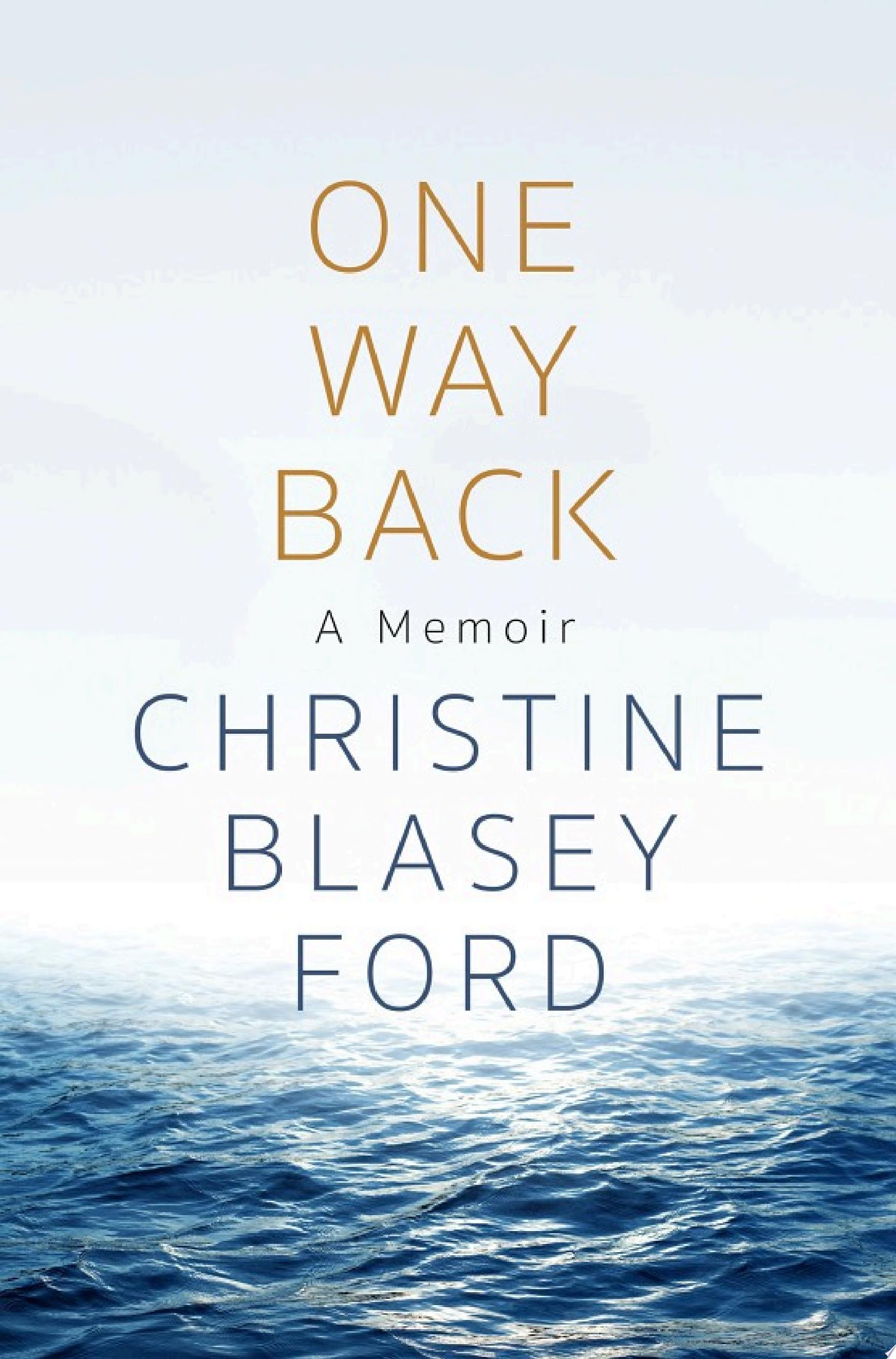 Image for "One Way Back"