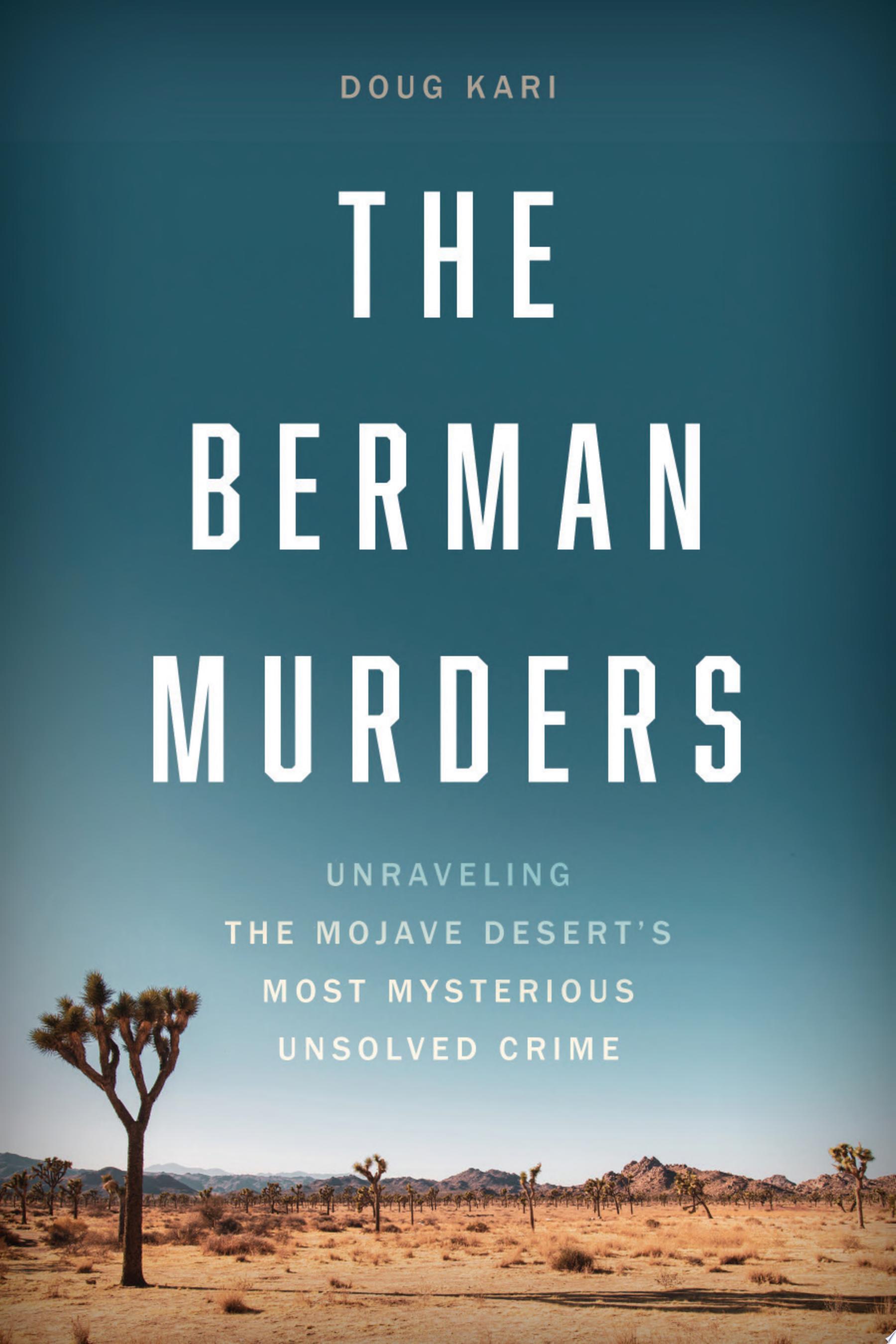 Image for "The Berman Murders"