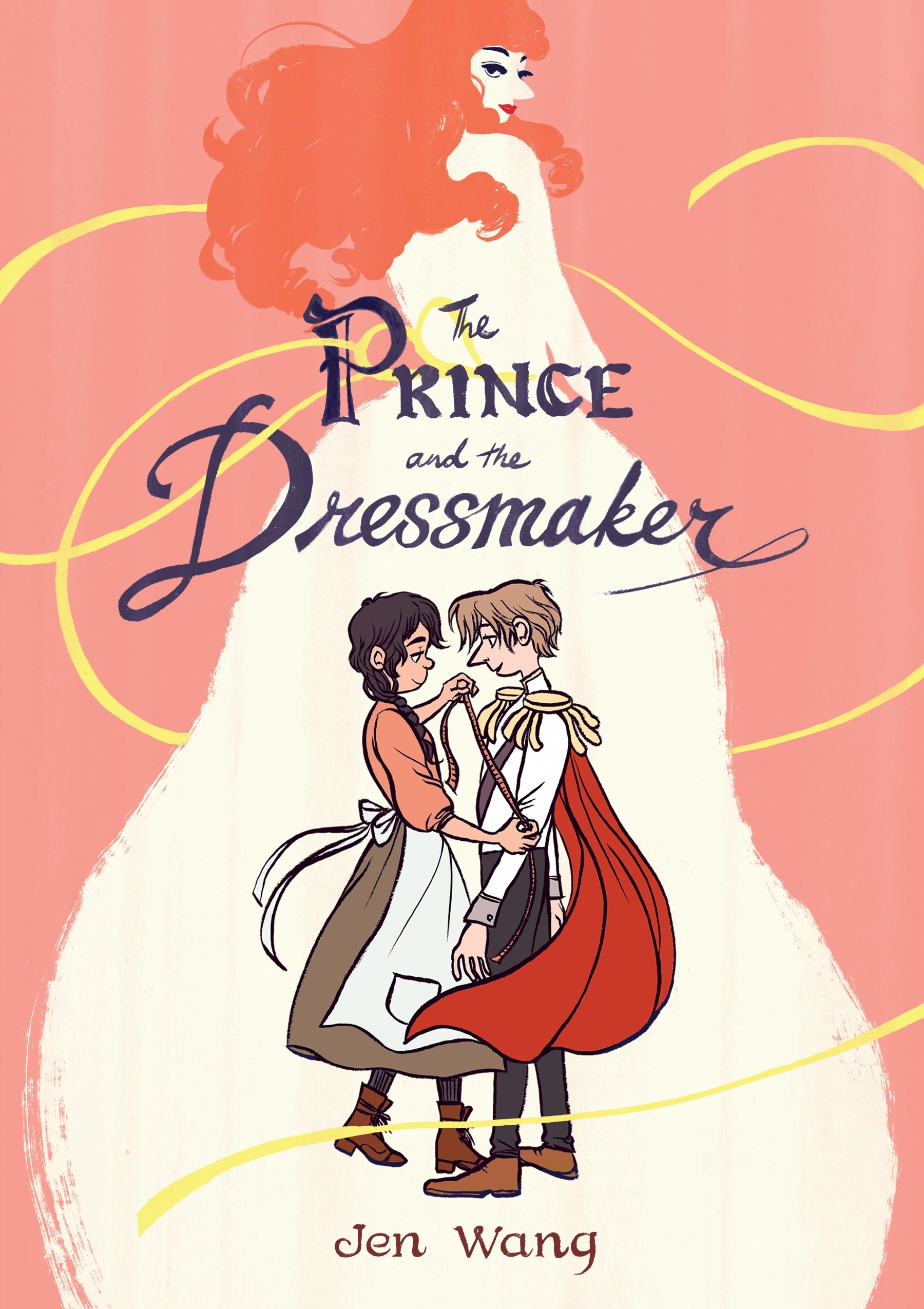 book cover of prince and the dressmaker