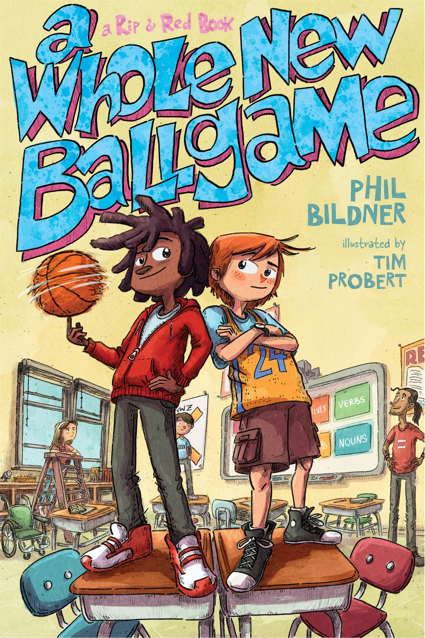 Book cover, a whole new ballgame by phil bildner