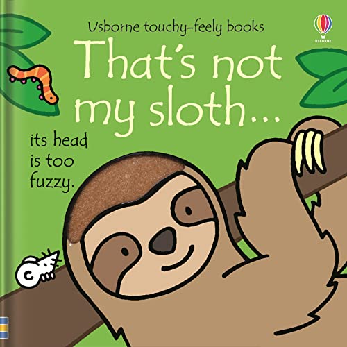 book cover with illustrated sloth
