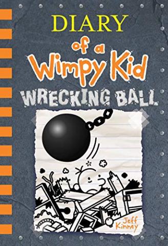 Book cover of Diary of a Wimpy Kid: Wrecking Ball by Jeff Kinney